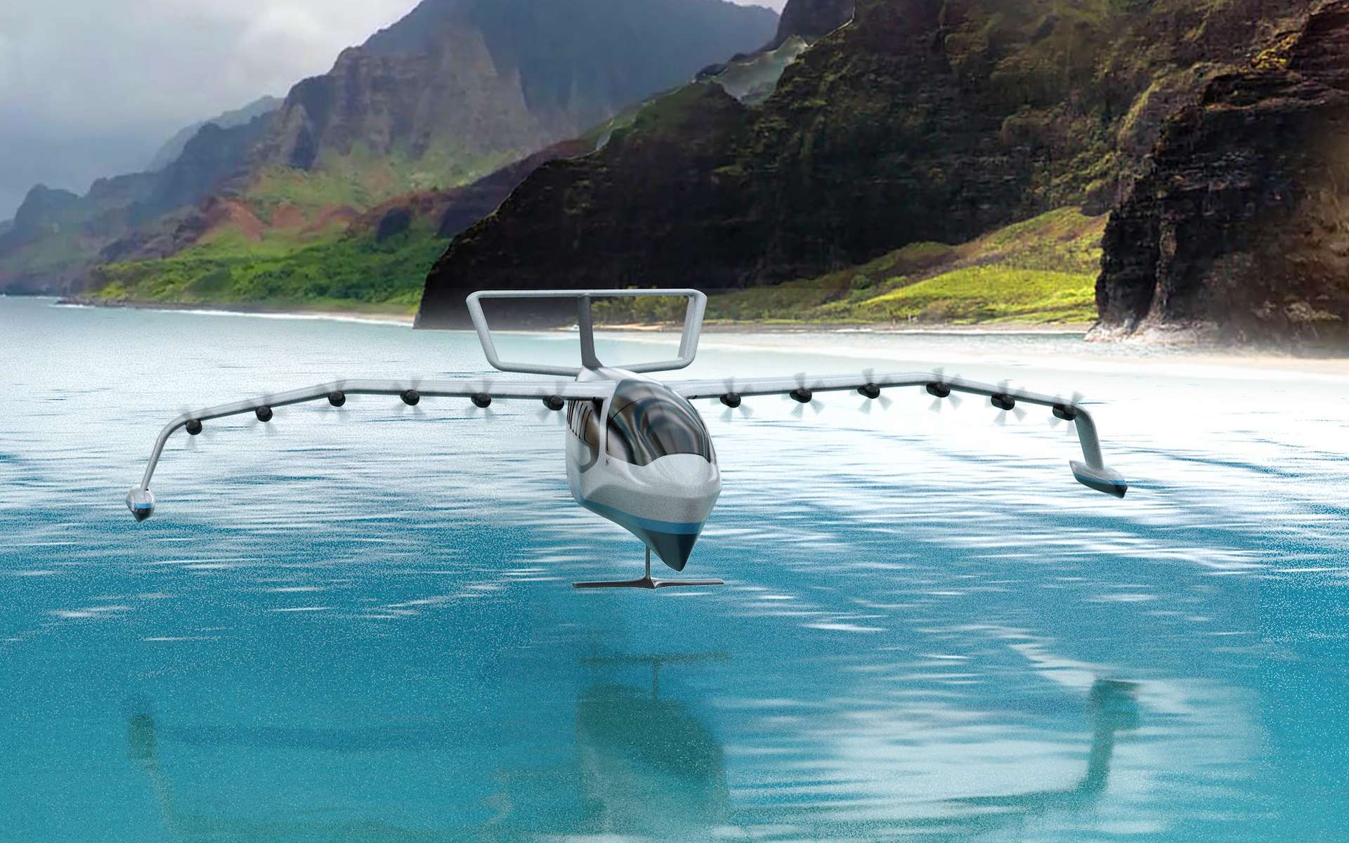 Le Seaglider, à la fois hydroptère et aéronef à effet de sol, va faire ses débuts à Hawaï