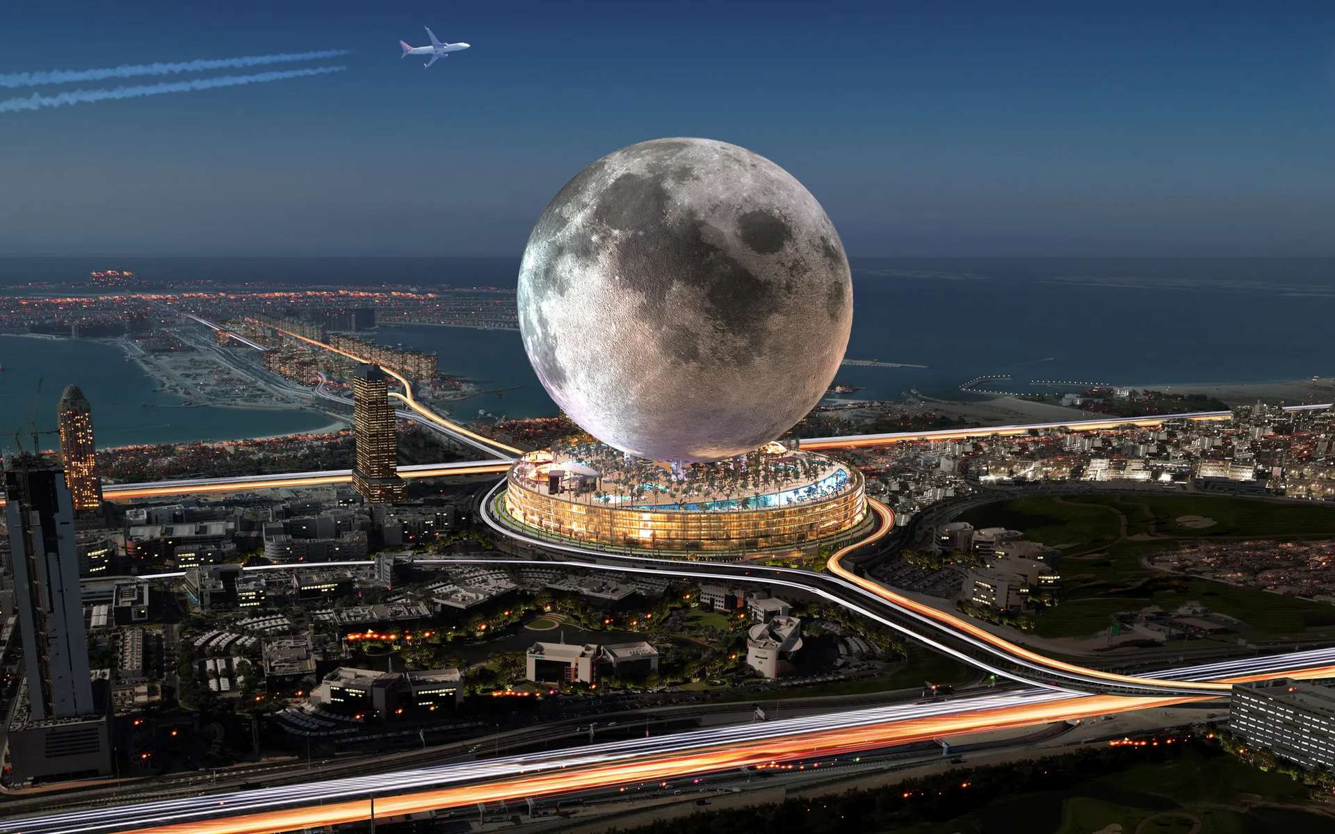 Le projet le plus fou de la décennie ? Dubaï va construire une Lune artificielle pour 5 milliards de dollars !