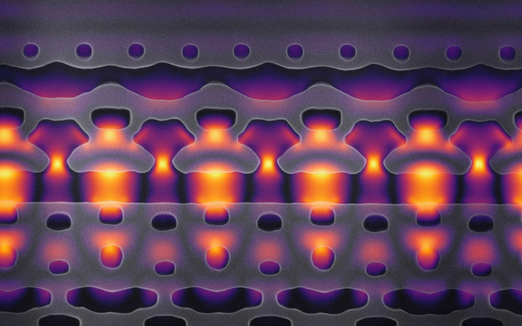 Un micro-accélérateur de particules de la taille d'un cheveu !