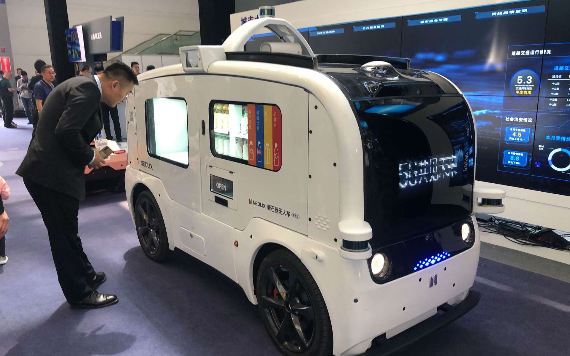 Avec le coronavirus, les véhicules de livraison autonomes en Chine sont en plein boom