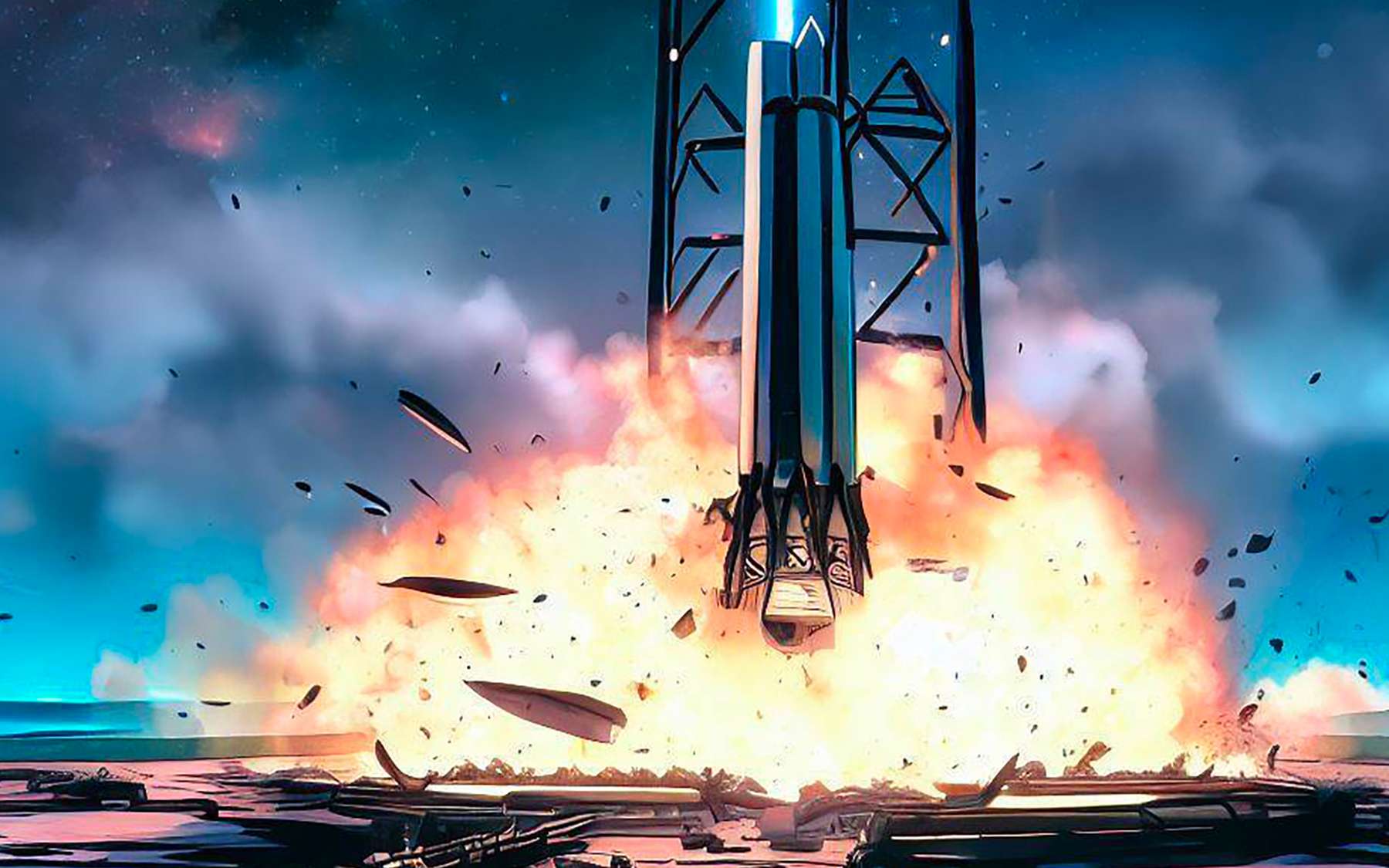 Starship : un cratère de 7 m et un rayon des débris plus grand qu'anticipé ! SpaceX a-t-il été négligeant ?