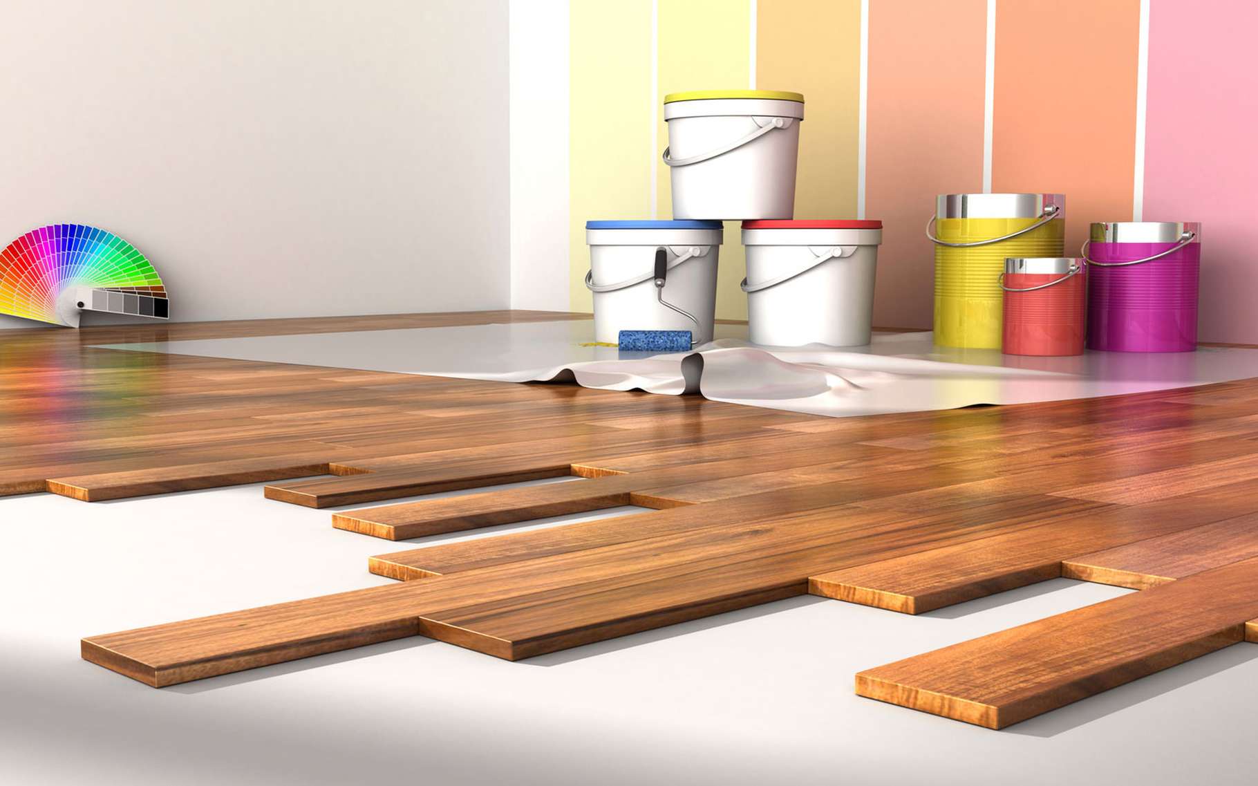 La pose du parquet | Dossier