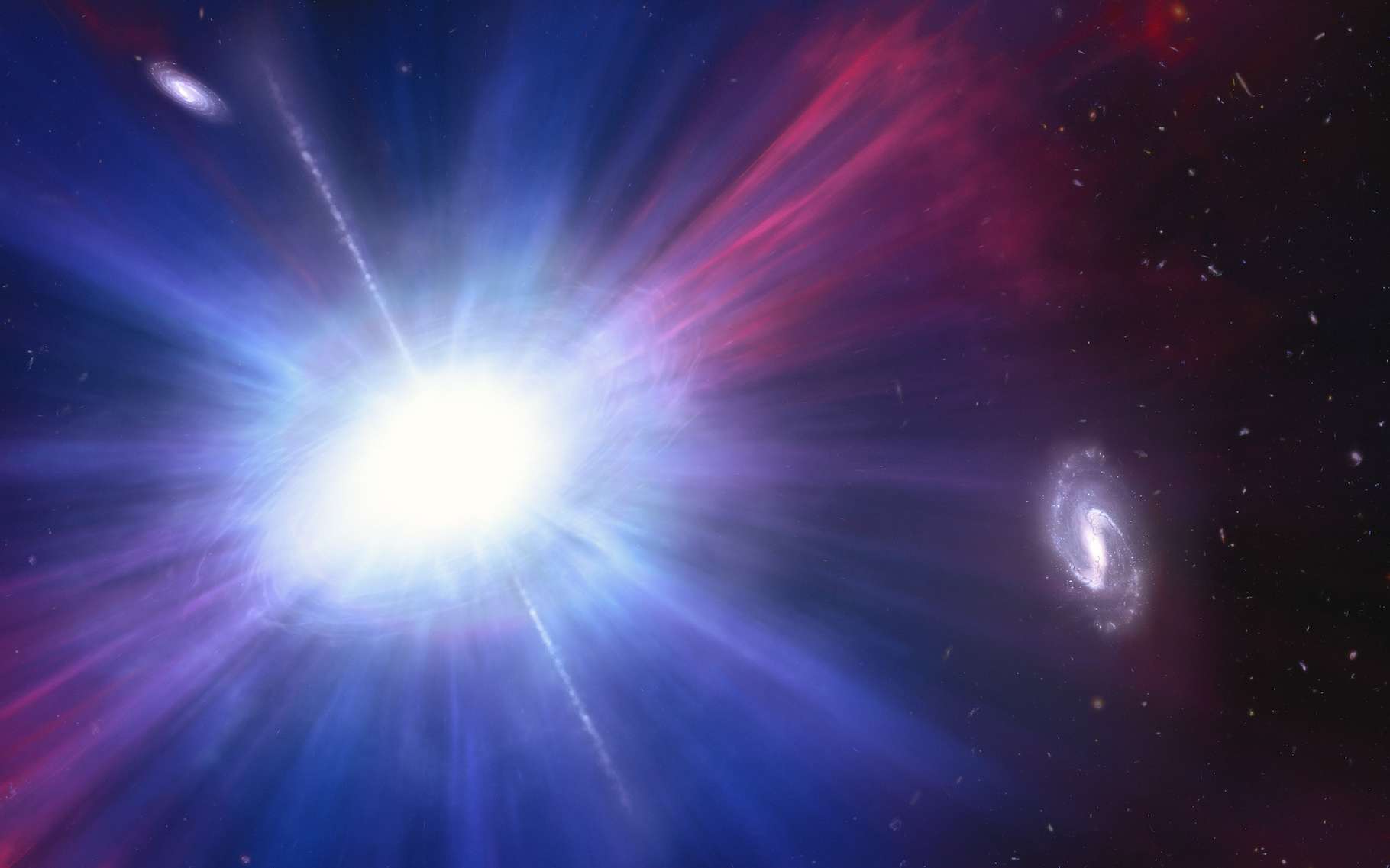 Cette étoile montre des signes de vie après son explosion, c'est du jamais-vu !