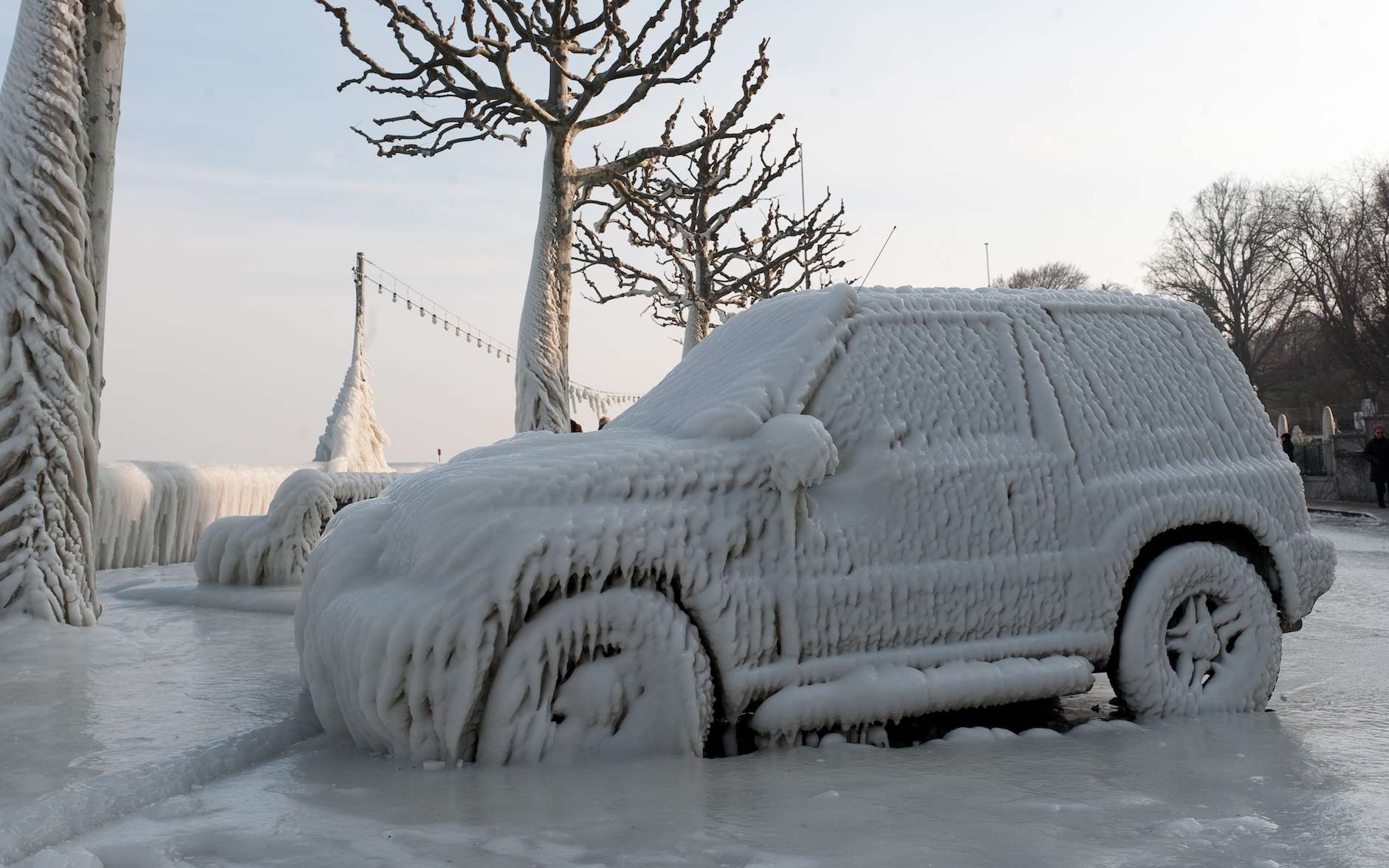 Le jour où la glace a paralysé une partie de l'Europe !