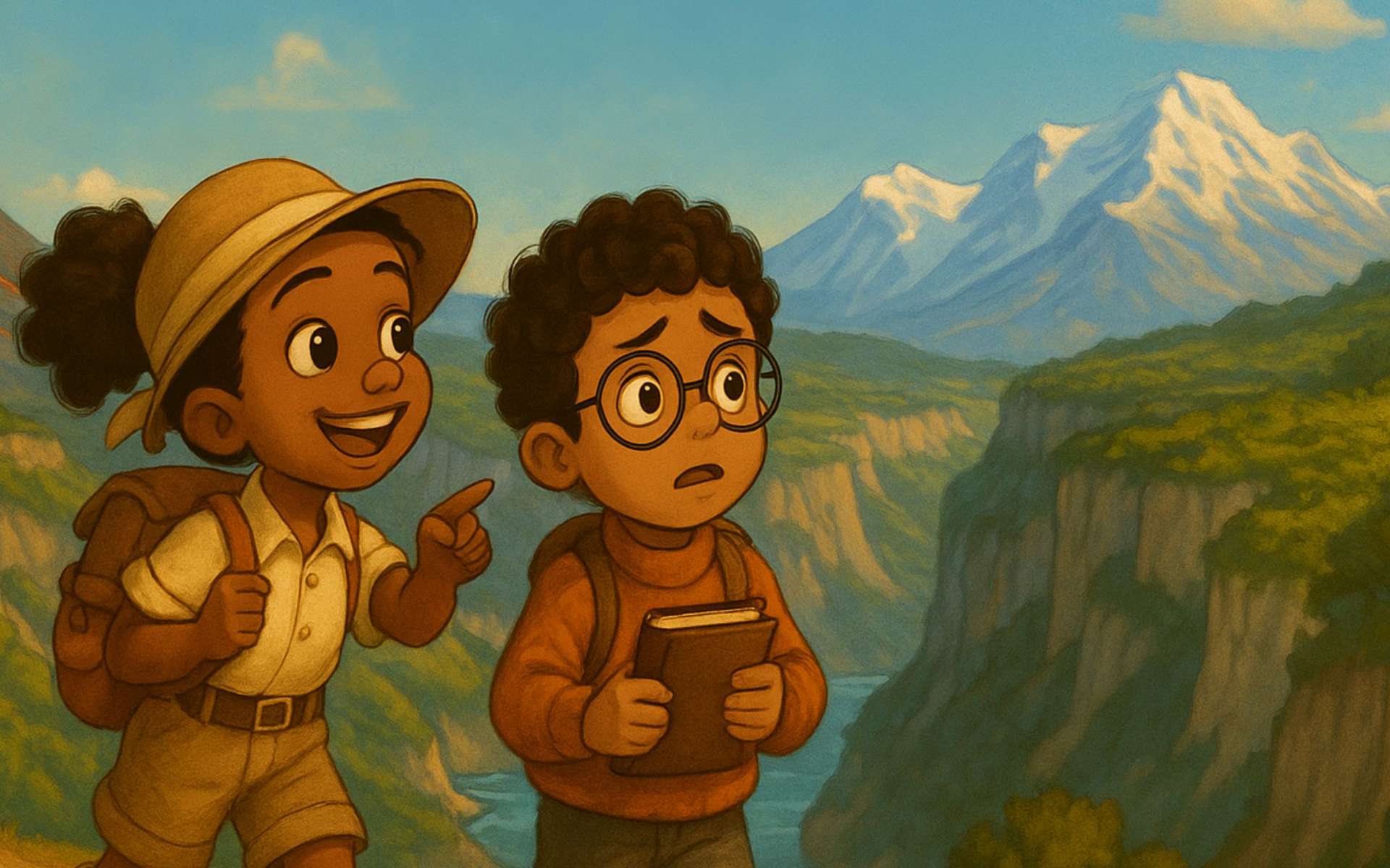 Les incroyables vacances de Zoé et Eliott, épisode 2 : au coeur du mystère de la grotte dans les gorges du Verdon
