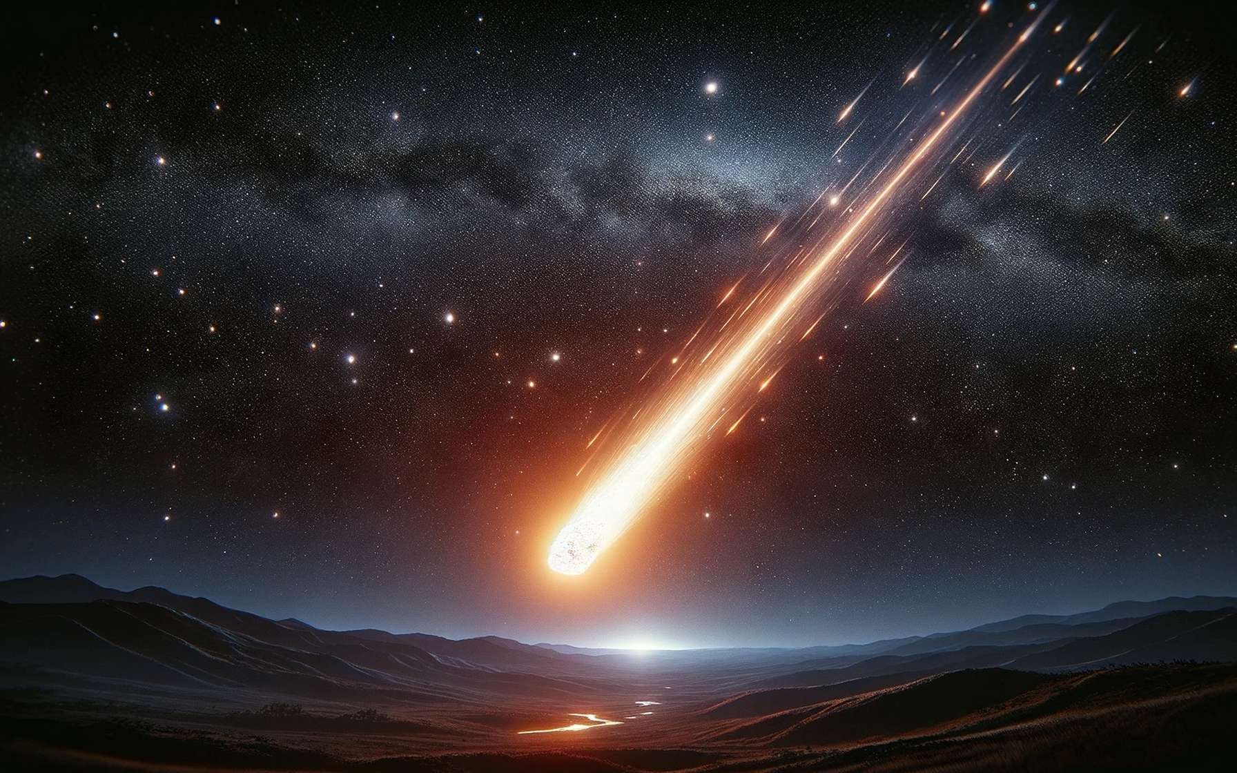 Jamais une météorite n'avait tourné aussi vite que celle observée dans le ciel de Berlin