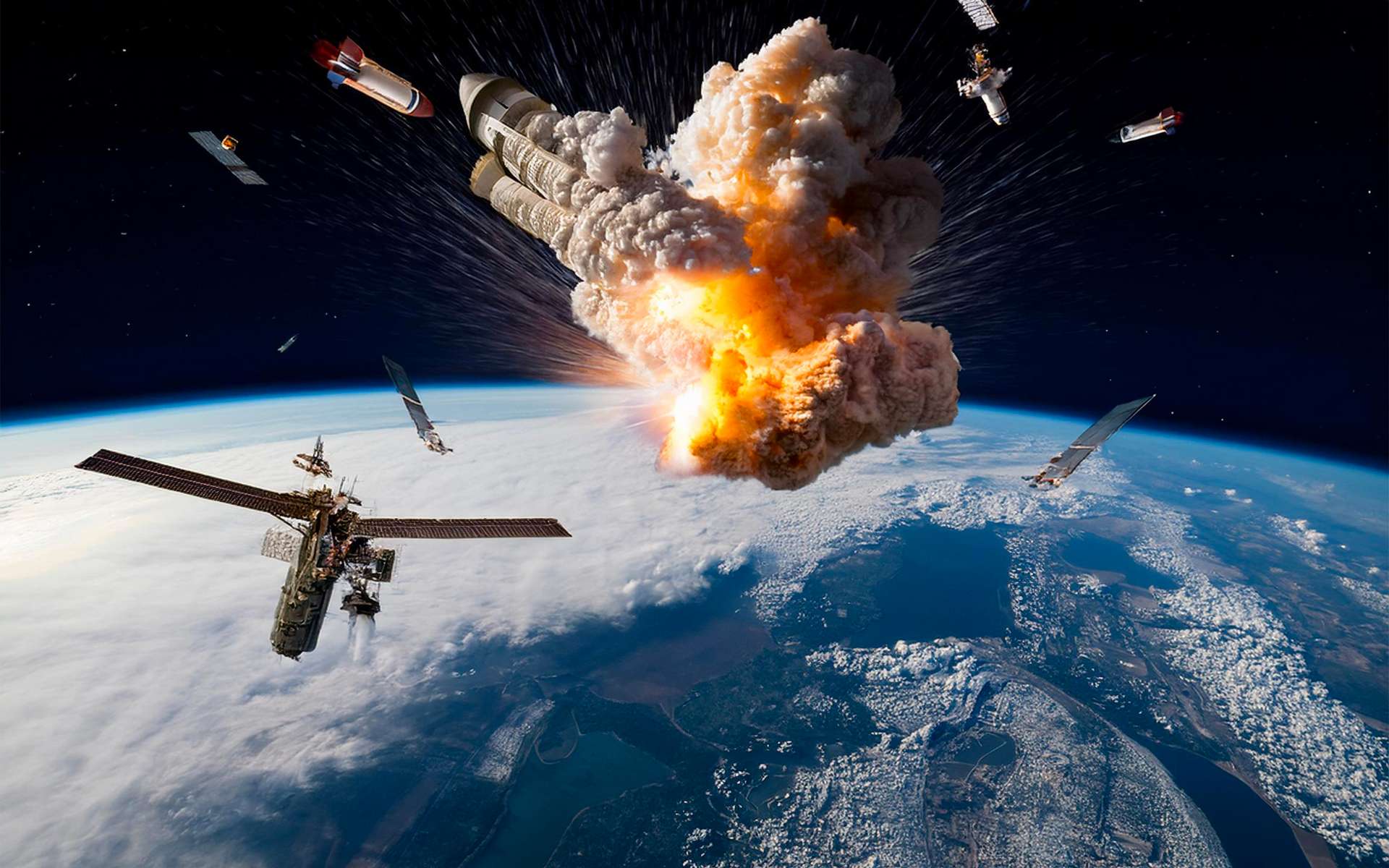 Une fusée chinoise explose dans l'espace et génère des centaines de débris