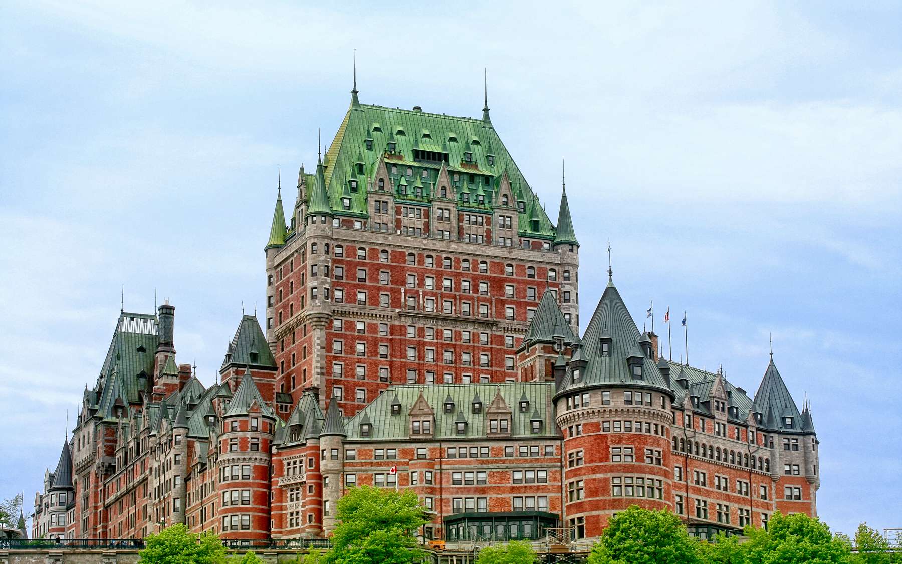 Québec : qui a construit le château de Frontenac