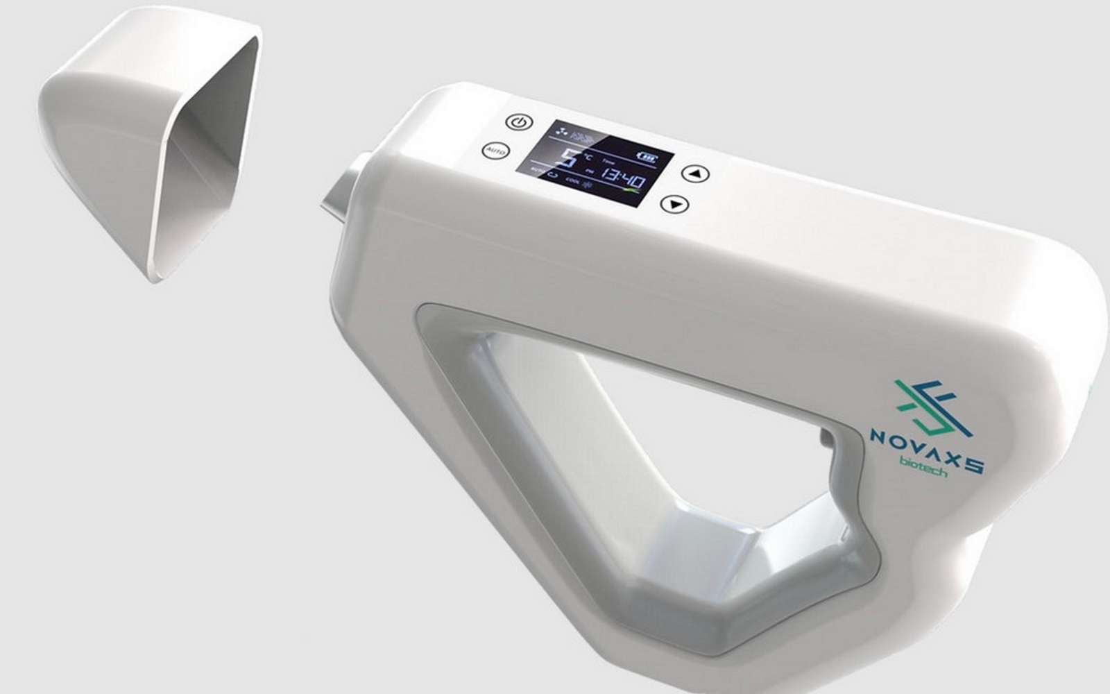 Cet appareil permet d’effectuer des injections sans aiguille. © NovaXS