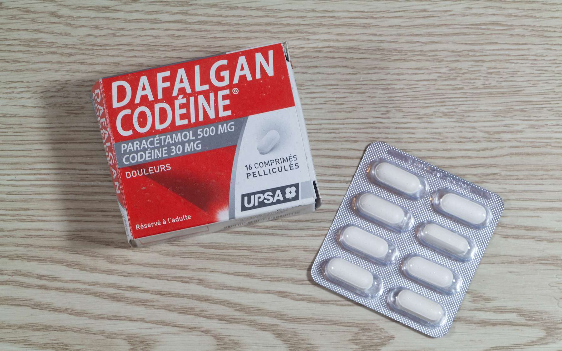 L'ibuprofène serait plus efficace que la codéine contre la douleur