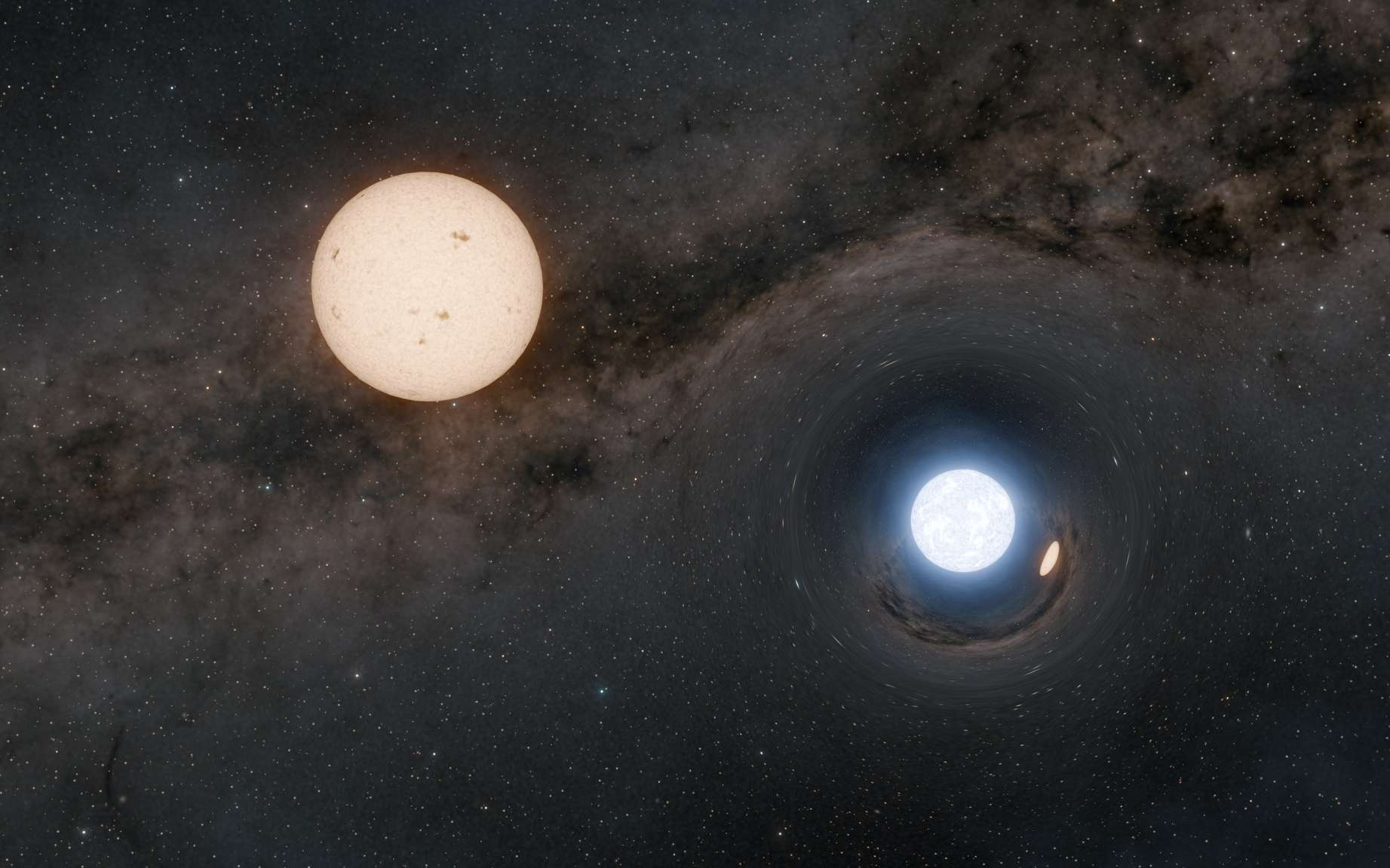 Gaia révèle une mystérieuse population « sombre » d'étoiles à neutrons autour d'étoiles de type solaire