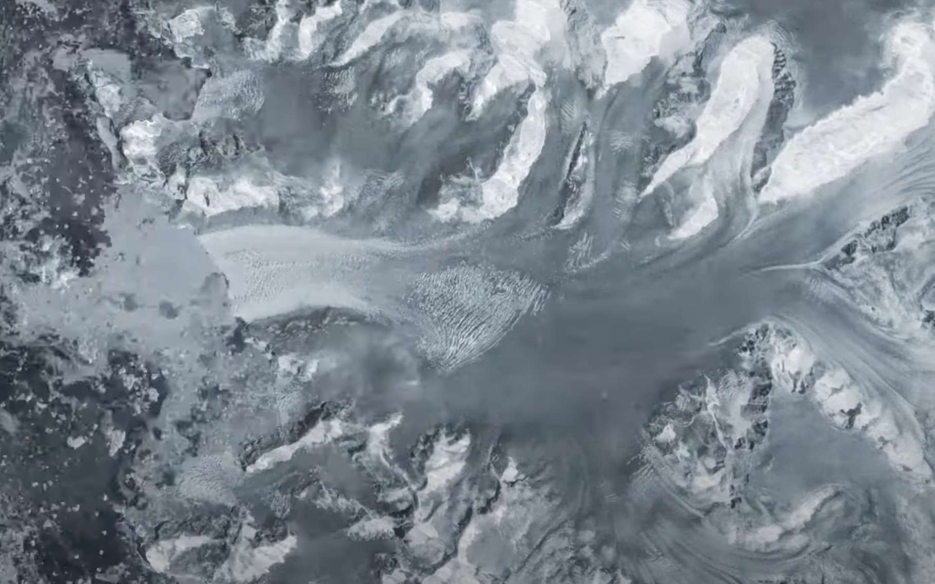 Les satellites montrent une inquiétante fuite en avant des glaciers en Antarctique
