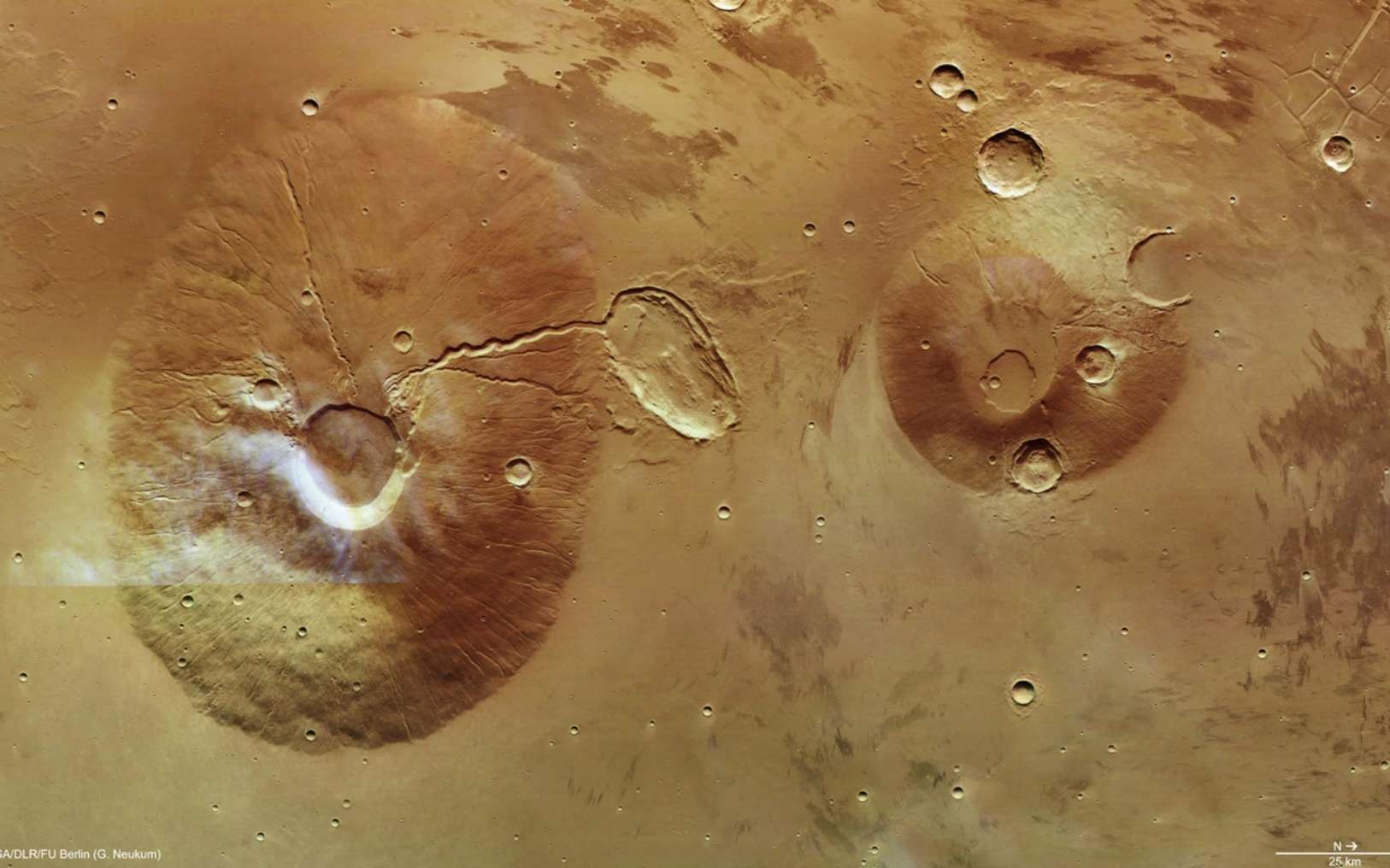 Mars serait encore volcaniquement active !
