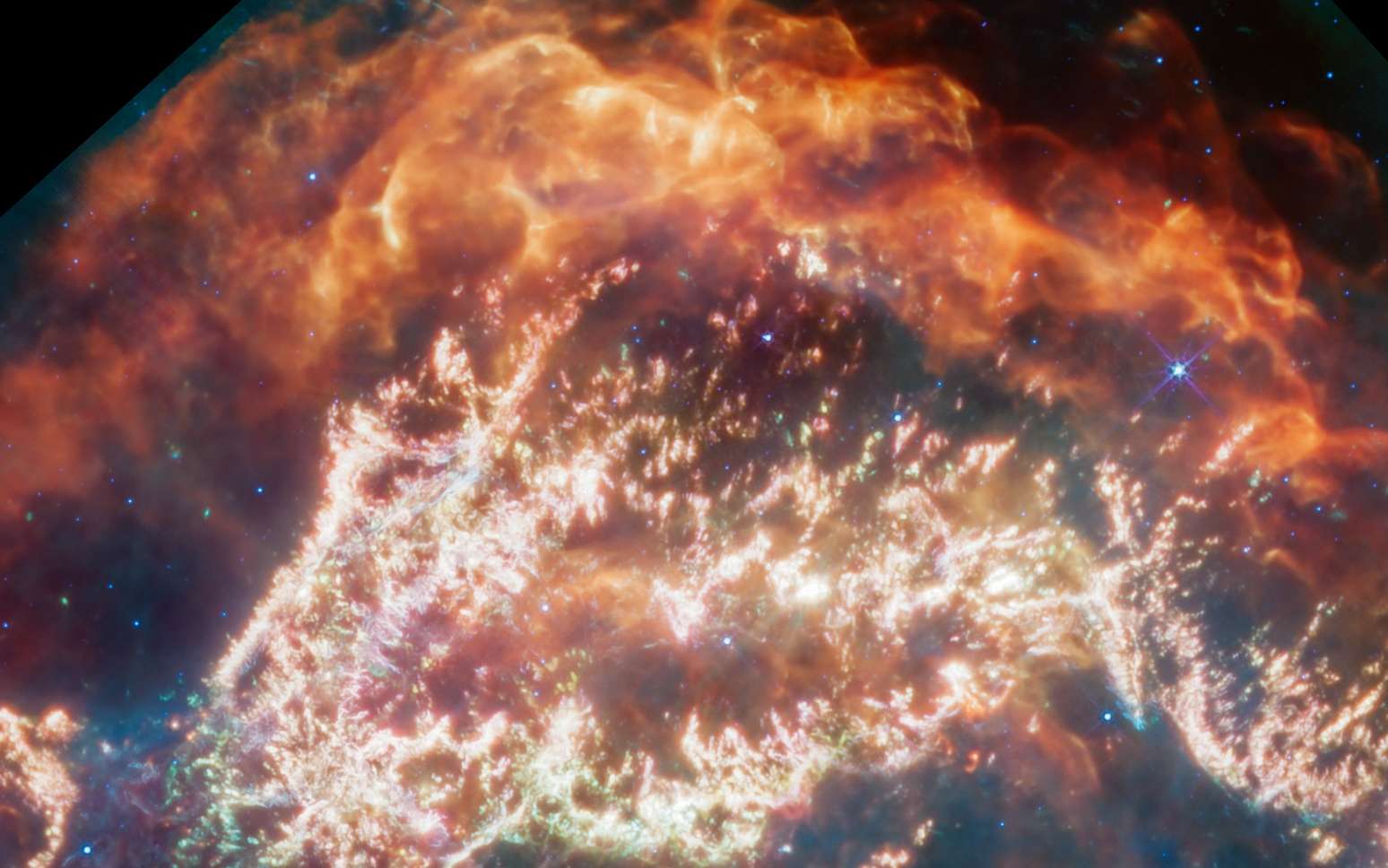Le télescope James-Webb révèle « des détails incroyables » d'une récente supernova dans la Voie lactée