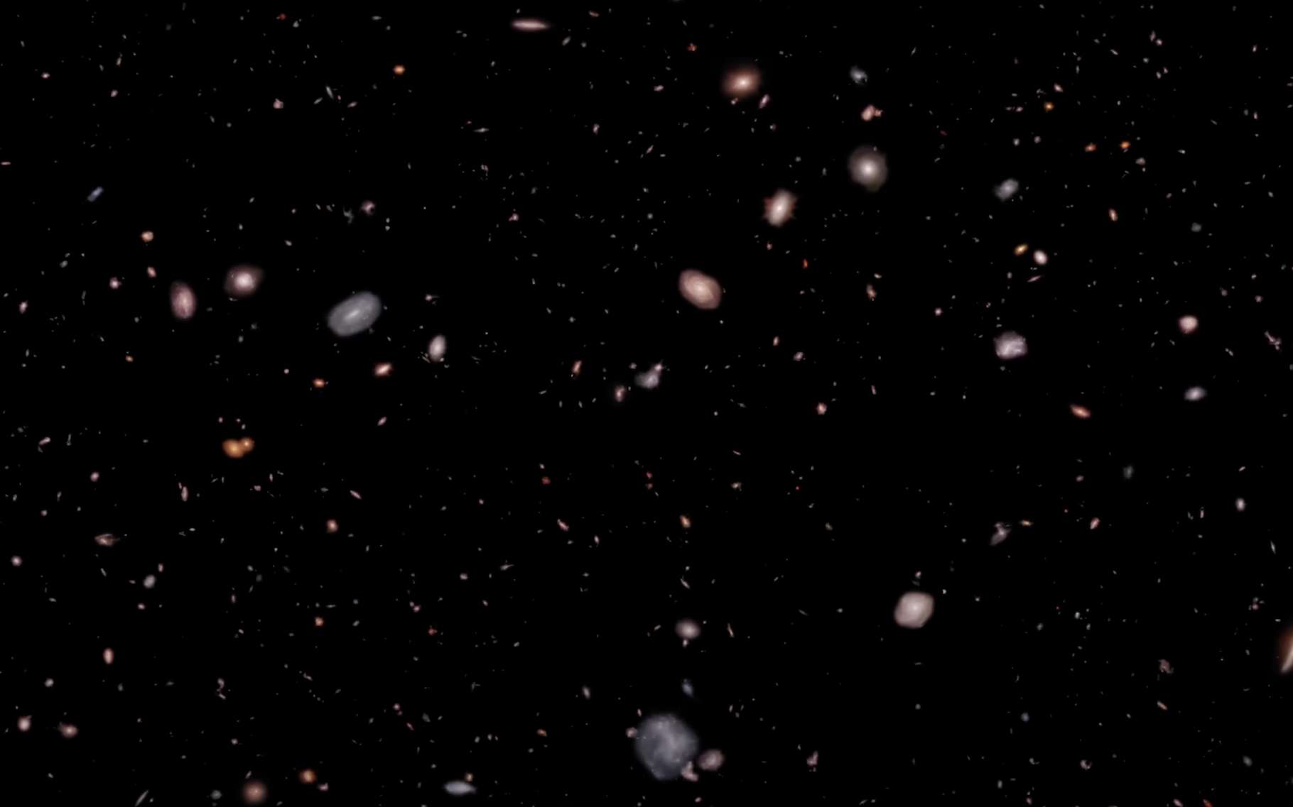 Le JWST vous invite à un fabuleux voyage en 3D au milieu de 5 000 galaxies