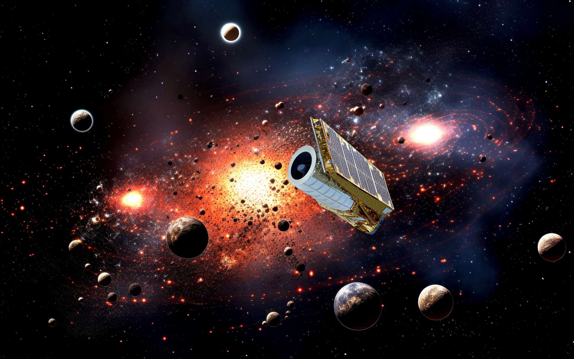Le télescope Euclid s'envole le 1er juillet sur les traces des deux plus grands mystères de l'Univers