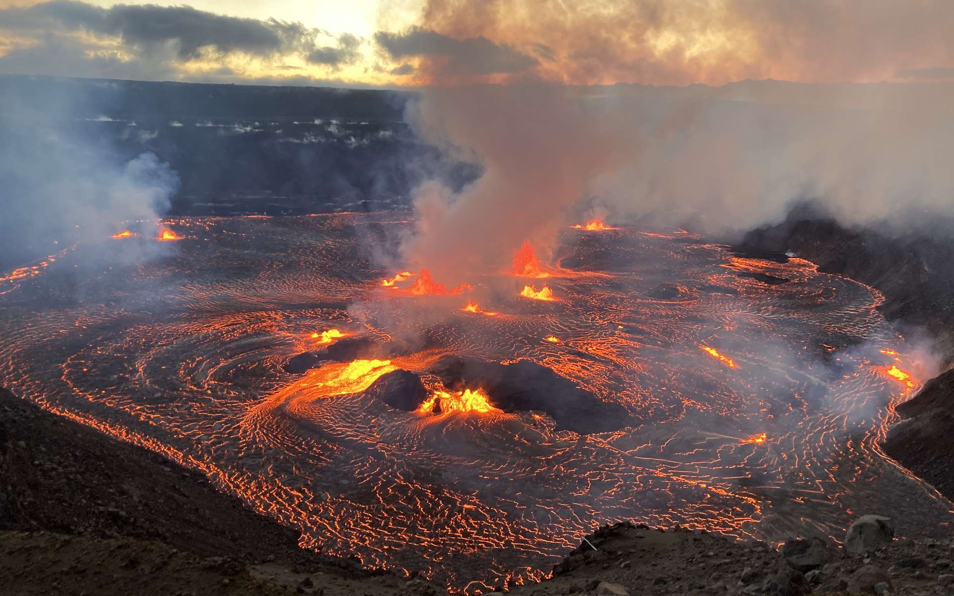 Les images impressionnantes de l'éruption du volcan Kilauea à Hawaii