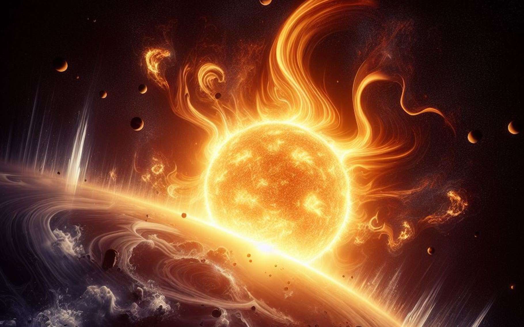 Le Soleil va-t-il provoquer le chaos sur Terre en 2024 ?