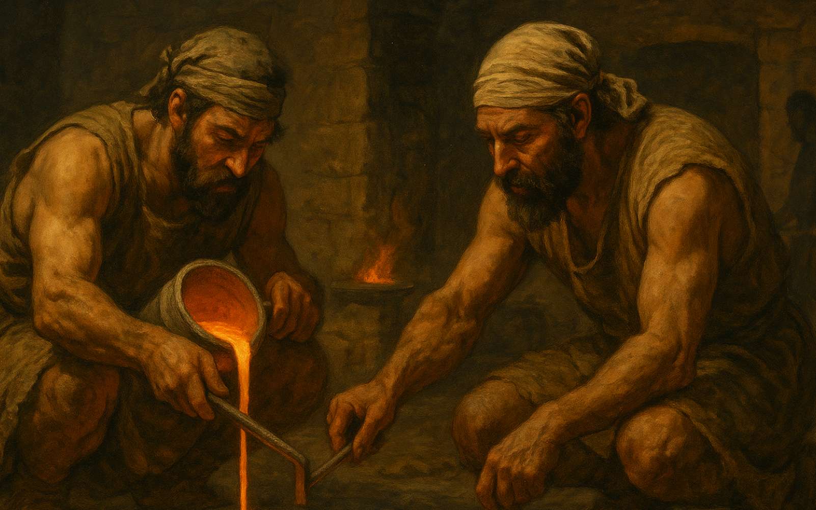 Ce que ces forgerons ont fait il y a 3 000 ans a changé le cours de l'histoire sans qu'ils le sachent !