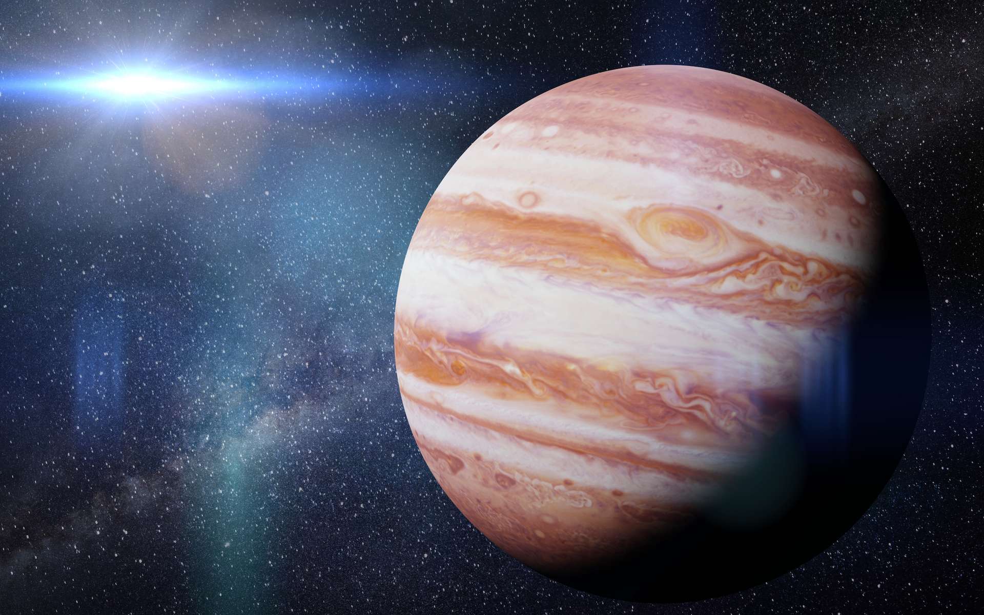Avancée spectaculaire dans l'étude du vent sur Jupiter