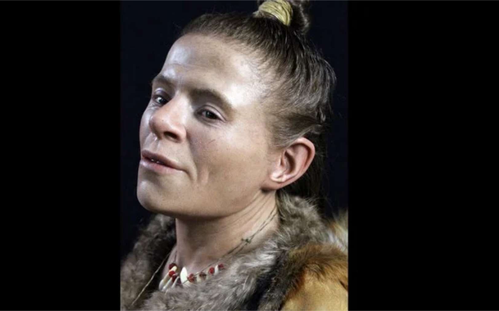 Le visage d'une femme ayant vécu en Suède il y a 4.000 ans a été modélisé par des artistes. © Oscar Nilsson