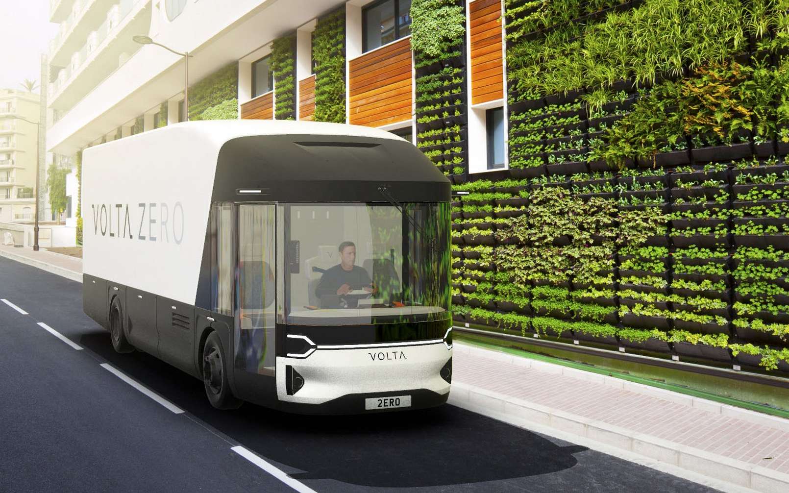 Ce camion électrique utilise des éléments de carrosserie en fibres de lin