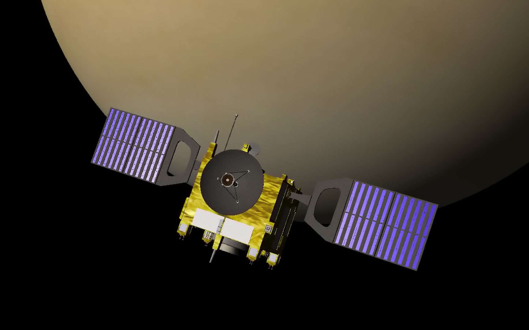 Venus Express. Venus Express est une mission de l'Agence spatiale européenne à destination de la planète Venus. San lancement est prévu en novembre 2005.