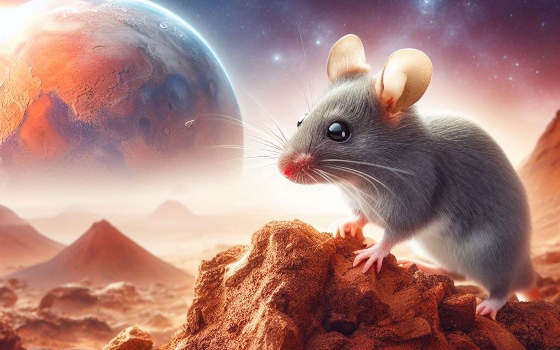 Cette souris pourrait survivre sur Mars