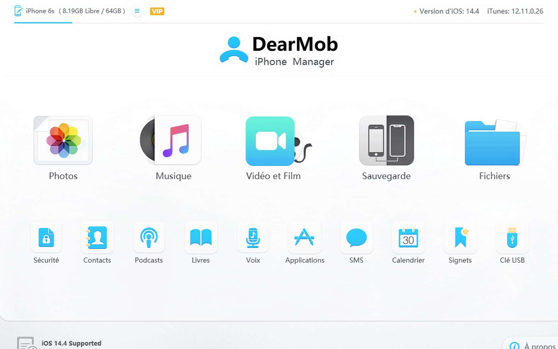 Bon plan de dernière minute : la licence DearMob iPhone Manager passe à 28 ¬