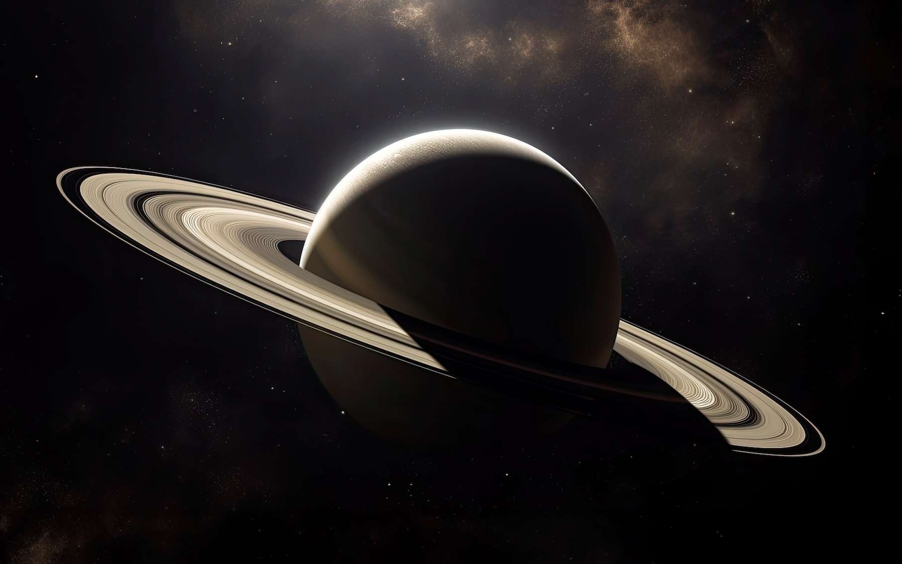 Saturne : un choc titanesque serait à l'origine de ses anneaux !