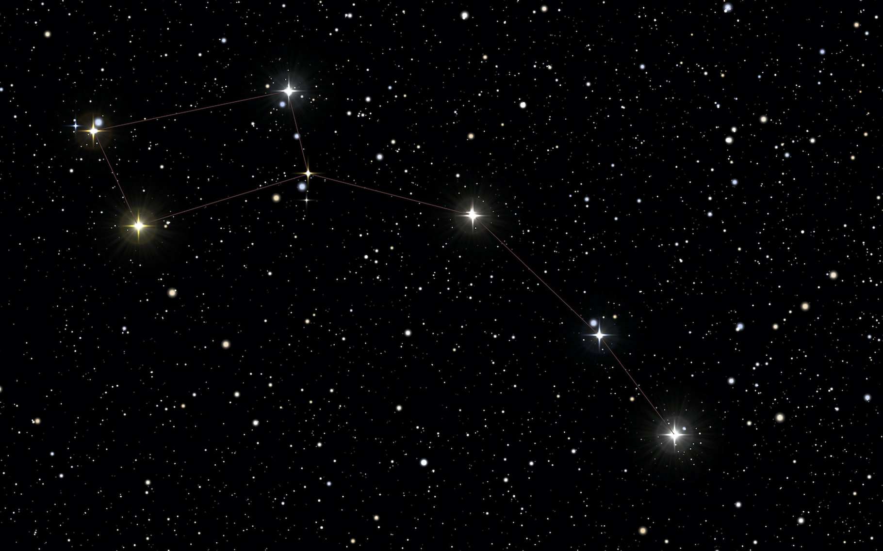 Aux yeux des astronomes, l’étoile Polaire se comporte bizarrement. © Claudio, Adobe Stock