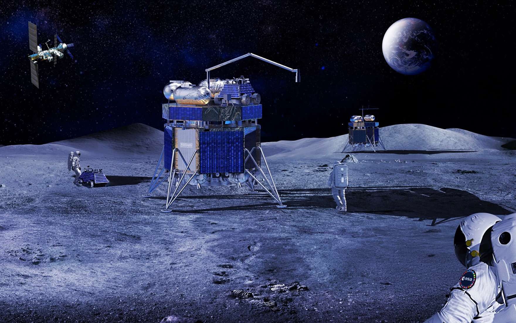 L'Europe se prépare pour débarquer sur la Lune et lance la construction d'Argonaut