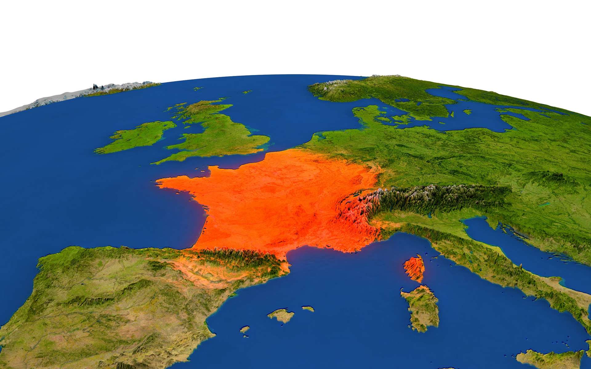Cette carte montre en temps réel l'influence du réchauffement climatique dans votre région