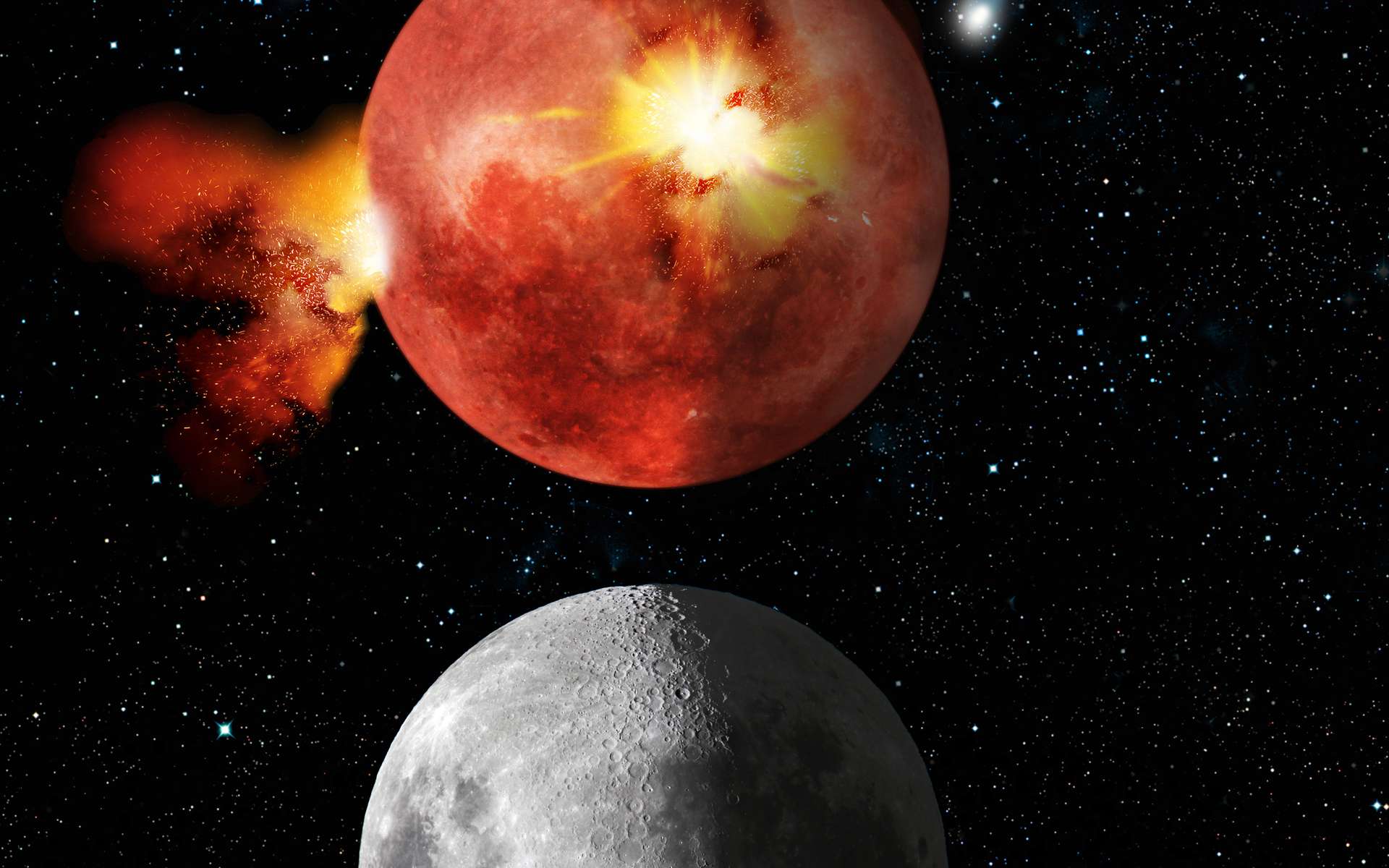 Définition Grand bombardement tardif Late Heavy Bombardment LHB