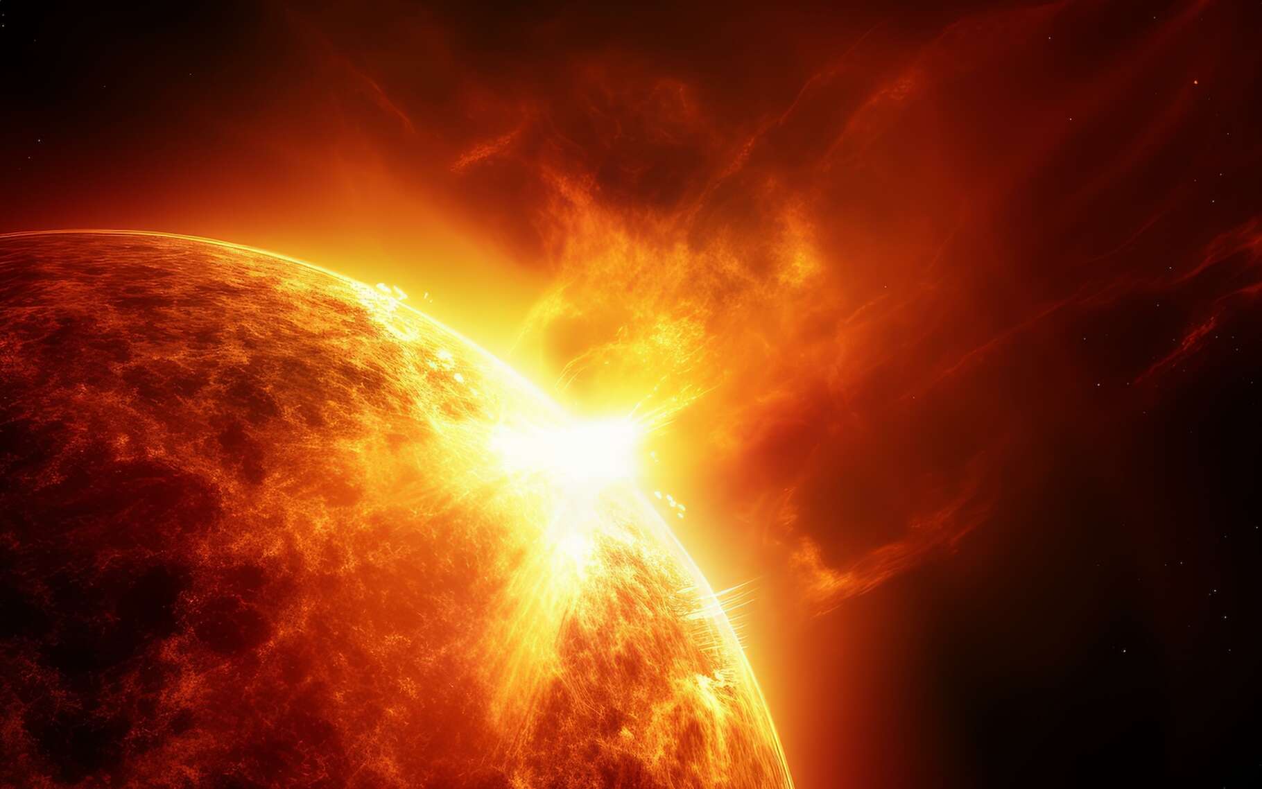 Une éruption solaire hors norme de 12 heures capturée en vidéo : un spectacle exceptionnel à ne pas manquer