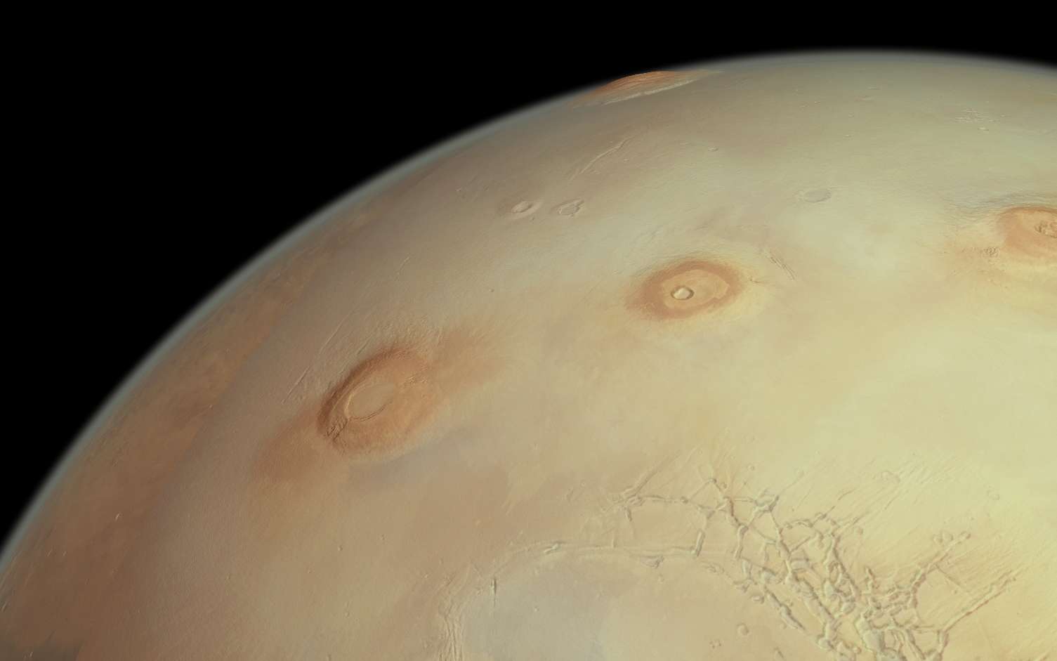 Une vue à couper le souffle sur Mars pour fêter les 25 000 orbites de la sonde Mars Express