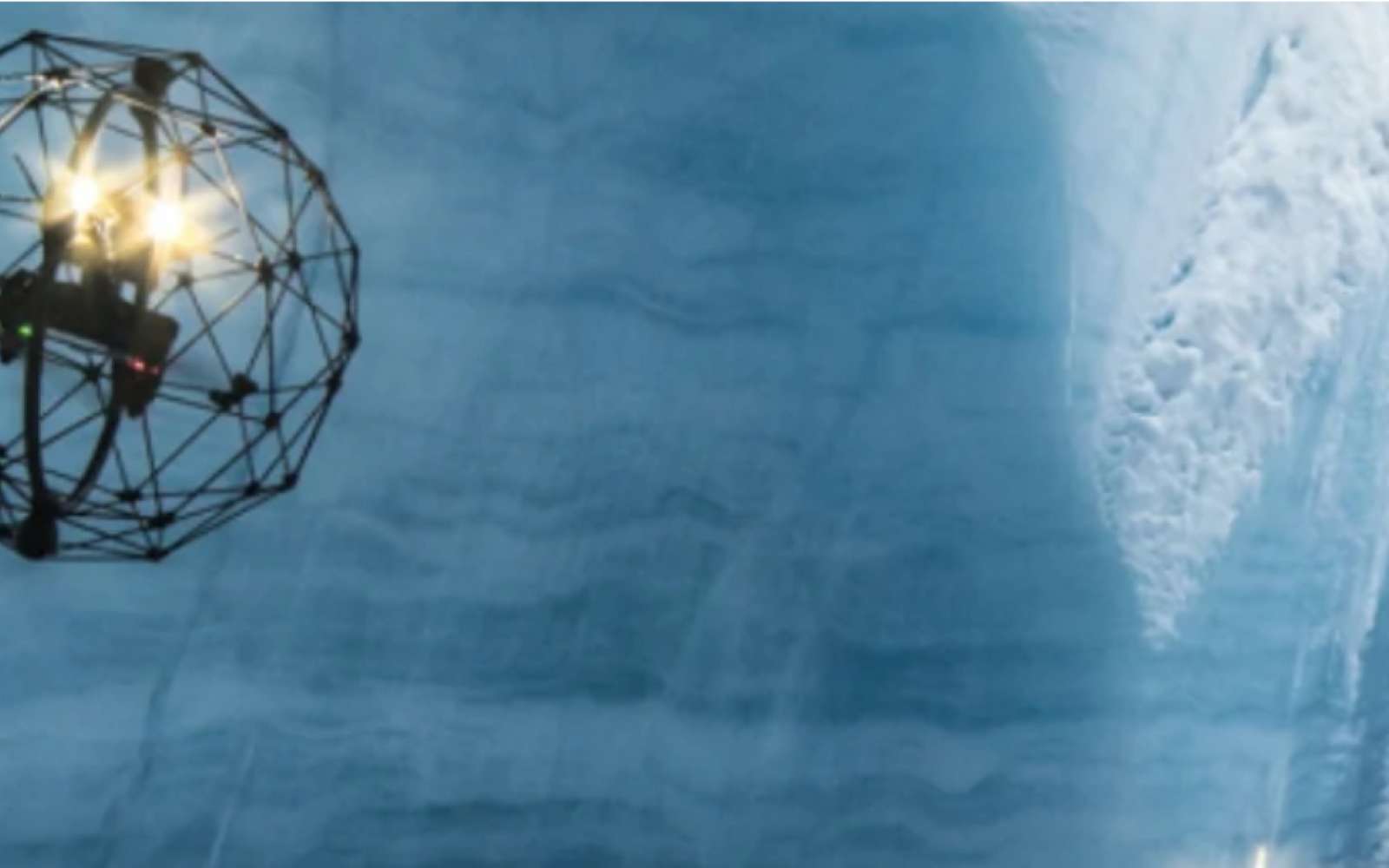 Des drones pour explorer les plus grandes crevasses du monde