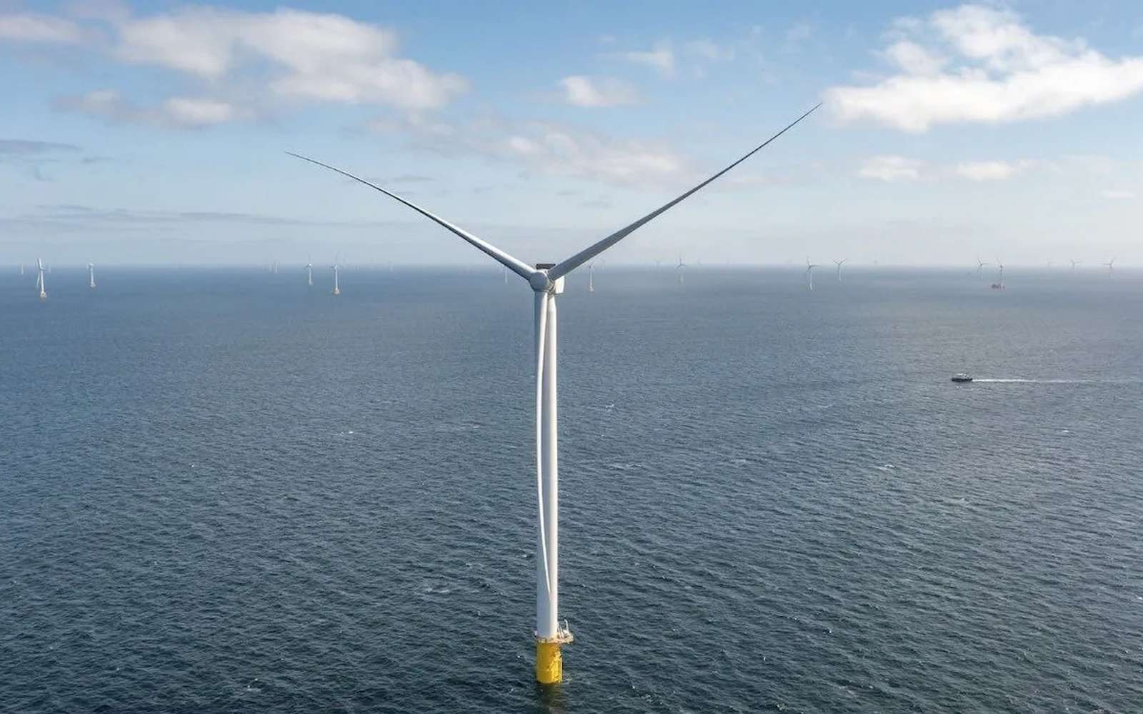 Cette fois, c'est l'Europe qui gagne le record de l'éolienne la plus puissante du monde