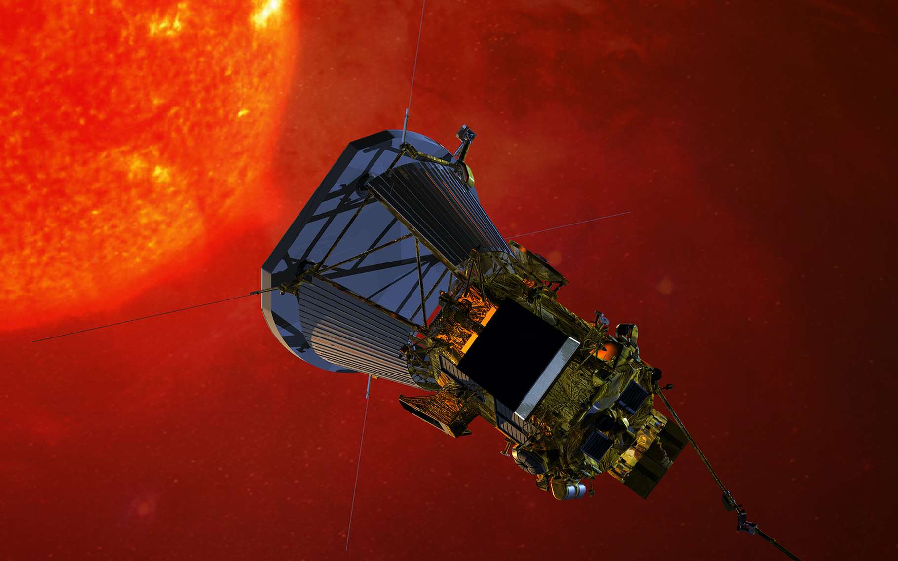 La sonde Parker Solar Probe au plus près du Soleil