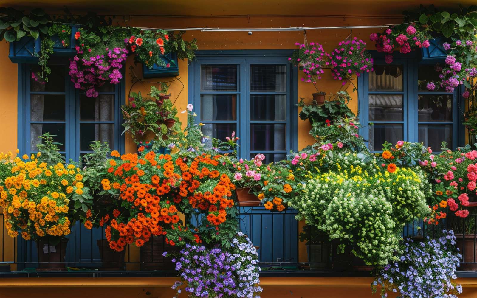 Quelles plantes installer sur son balcon pour qu'il soit fleuri tout l'été ?