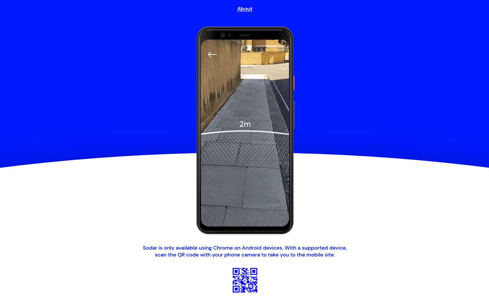 Sur Android, la réalité augmentée permet d'afficher les limites de distanciation physique
