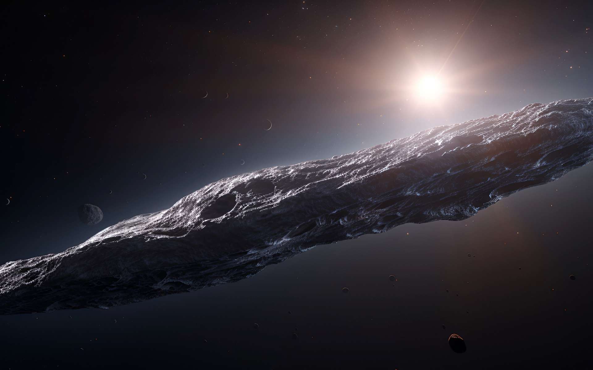 Les objets interstellaires comme 'Oumuamua auraient joué un rôle dans l'apparition de la vie sur Terre