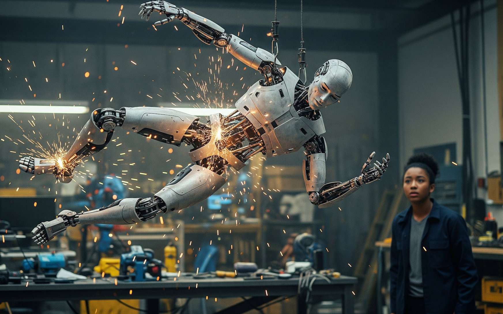 Le bug qui fait peur : ce robot humanoïde « pète un plomb » dans une vidéo virale sur les réseaux sociaux