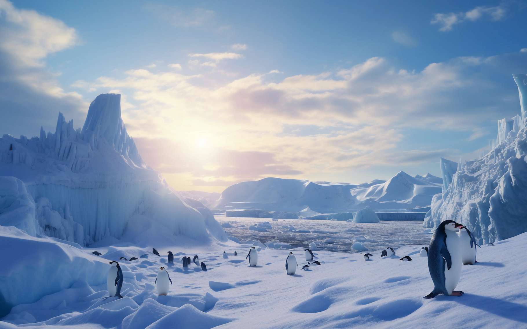 Les scientifiques sont stupéfaits : pourquoi la glace de mers fond-elle si vite en Antarctique ?