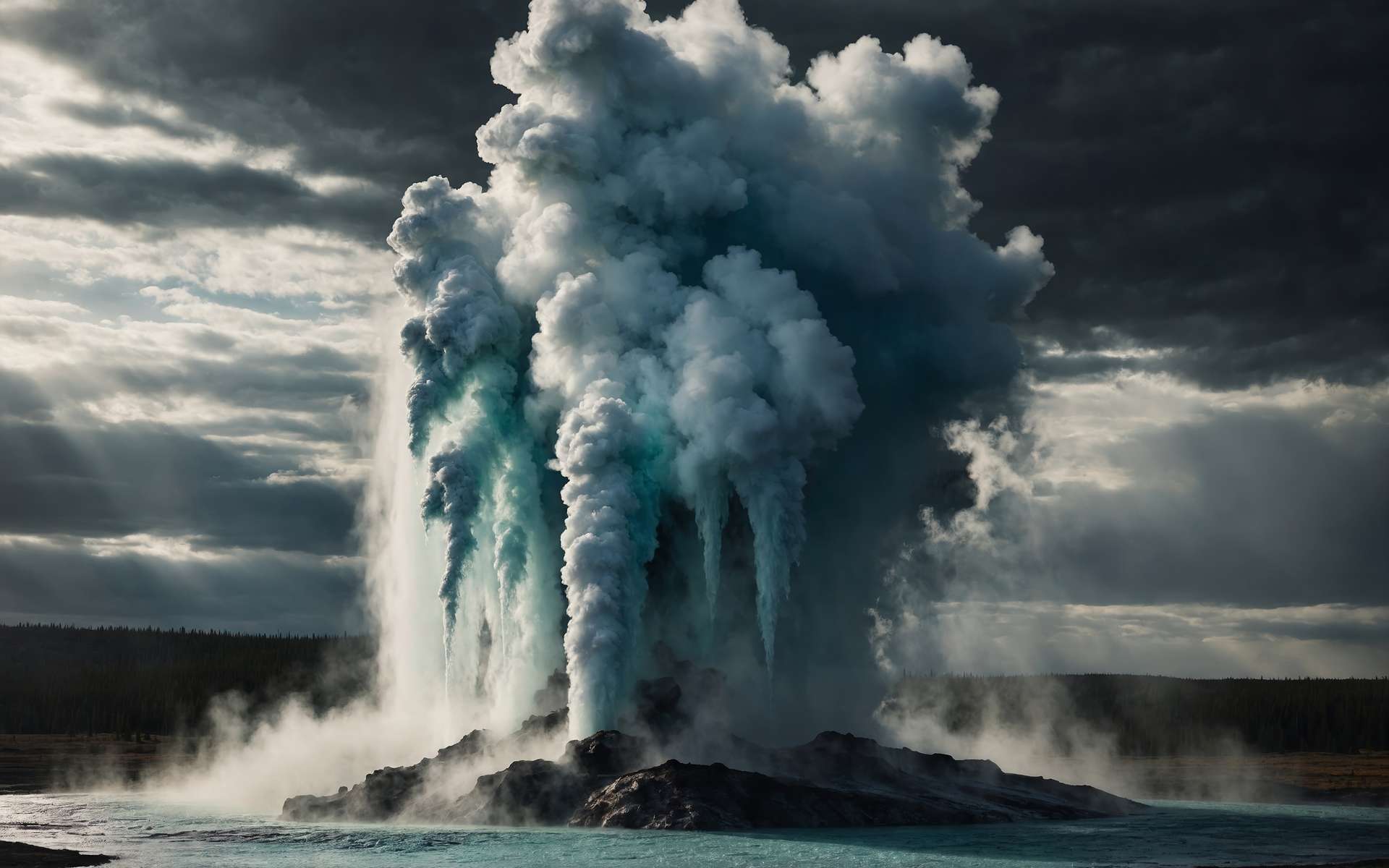 Panique à Yellowstone après l'explosion d'un geyser au milieu des touristes !