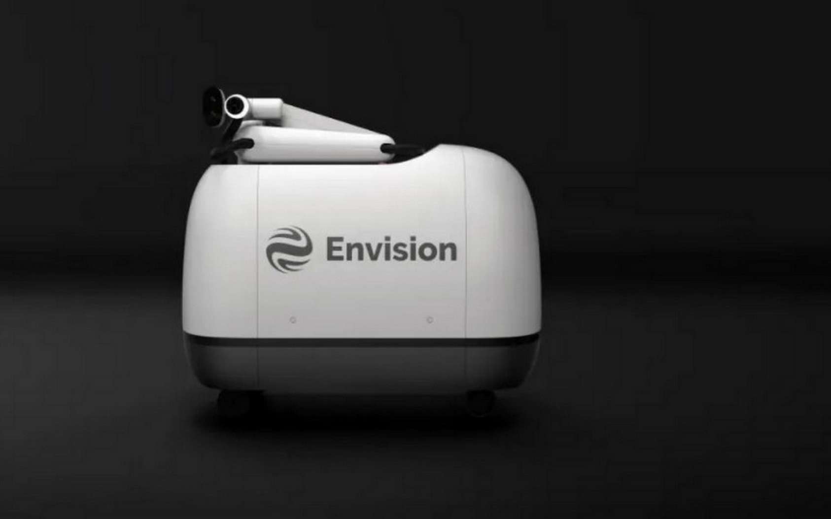 Le robot de recharge Mochi d'Envision va entrer en service à Shanghai cet été. © Envision Group