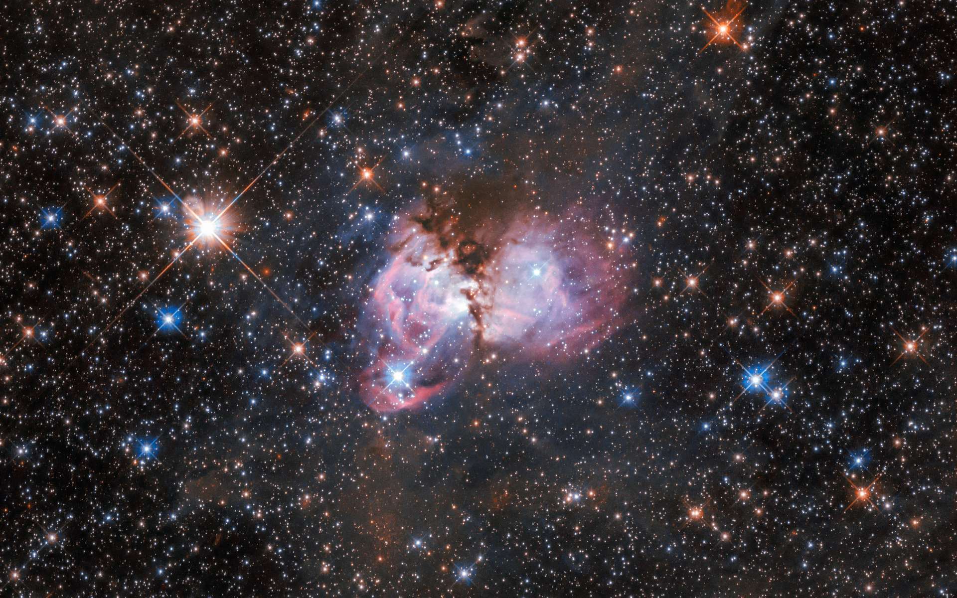 30 ans d'Hubble : gros plan sur une forge d'étoiles massives