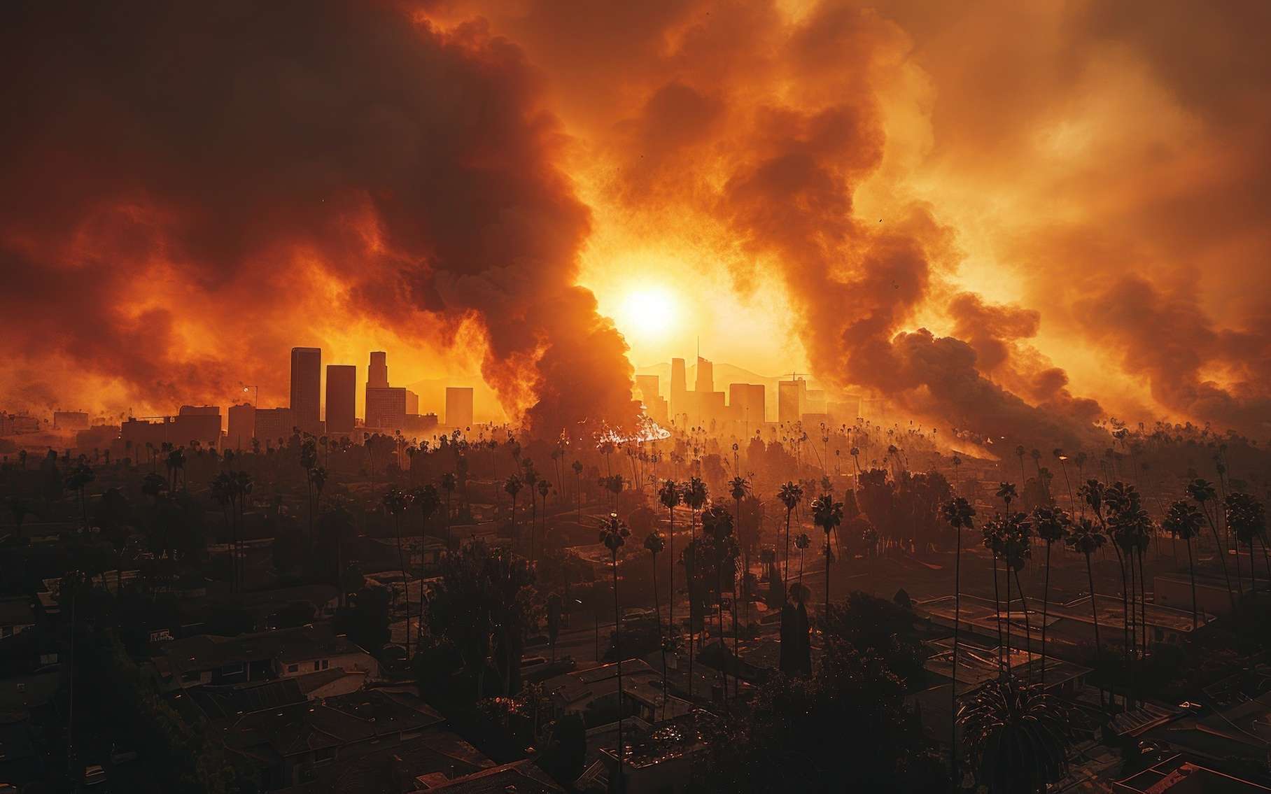 Les incendies en Californie sont-ils aggravés par le réchauffement climatique ou par la météo ? Le débat est relancé