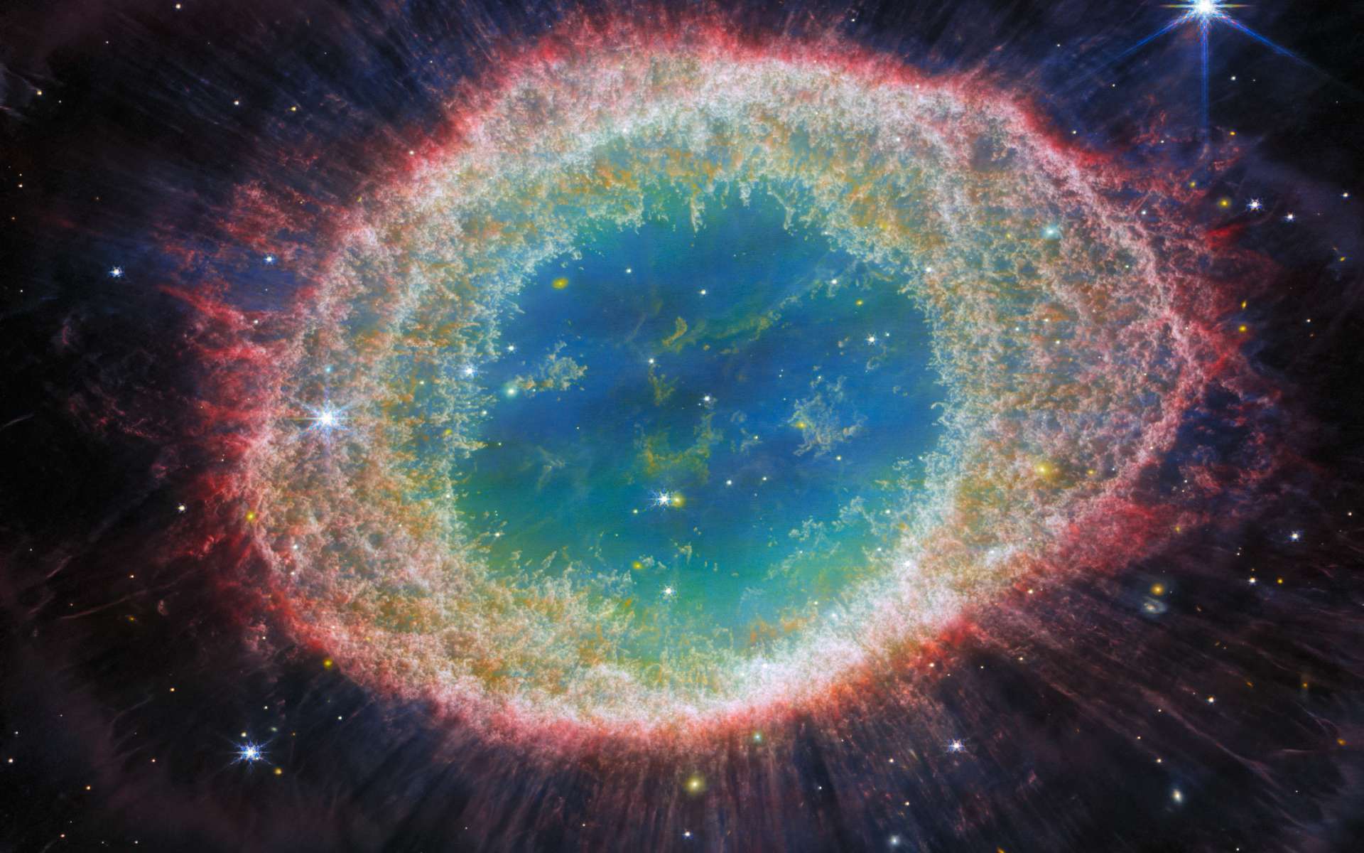 Le télescope James-Webb révèle la beauté cachée de la nébuleuse de la Lyre