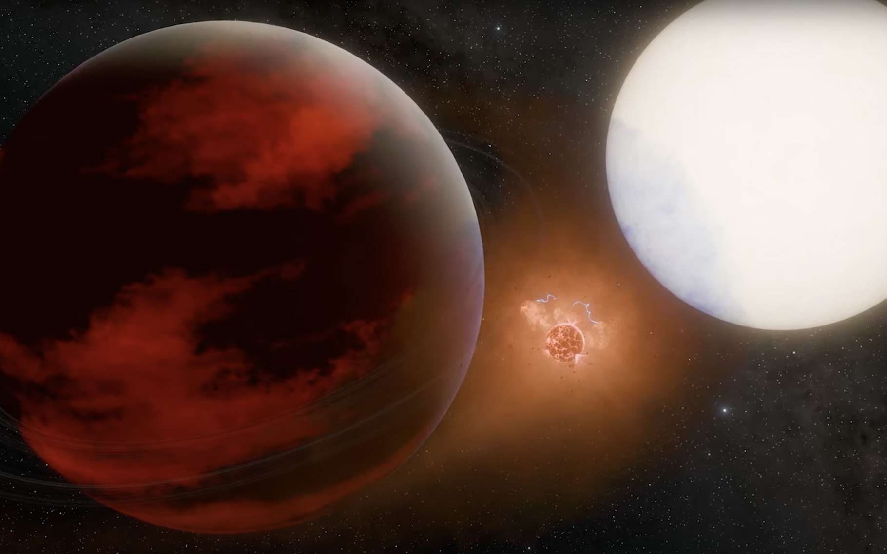 Les astronomes viennent de découvrir la première lune dans un autre Système solaire et elle va connaître une fin tragique